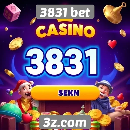 3831 bet apresenta novos jogos de cassino