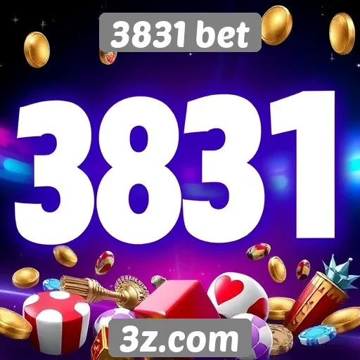 Variedade de jogos disponíveis no 3831 bet